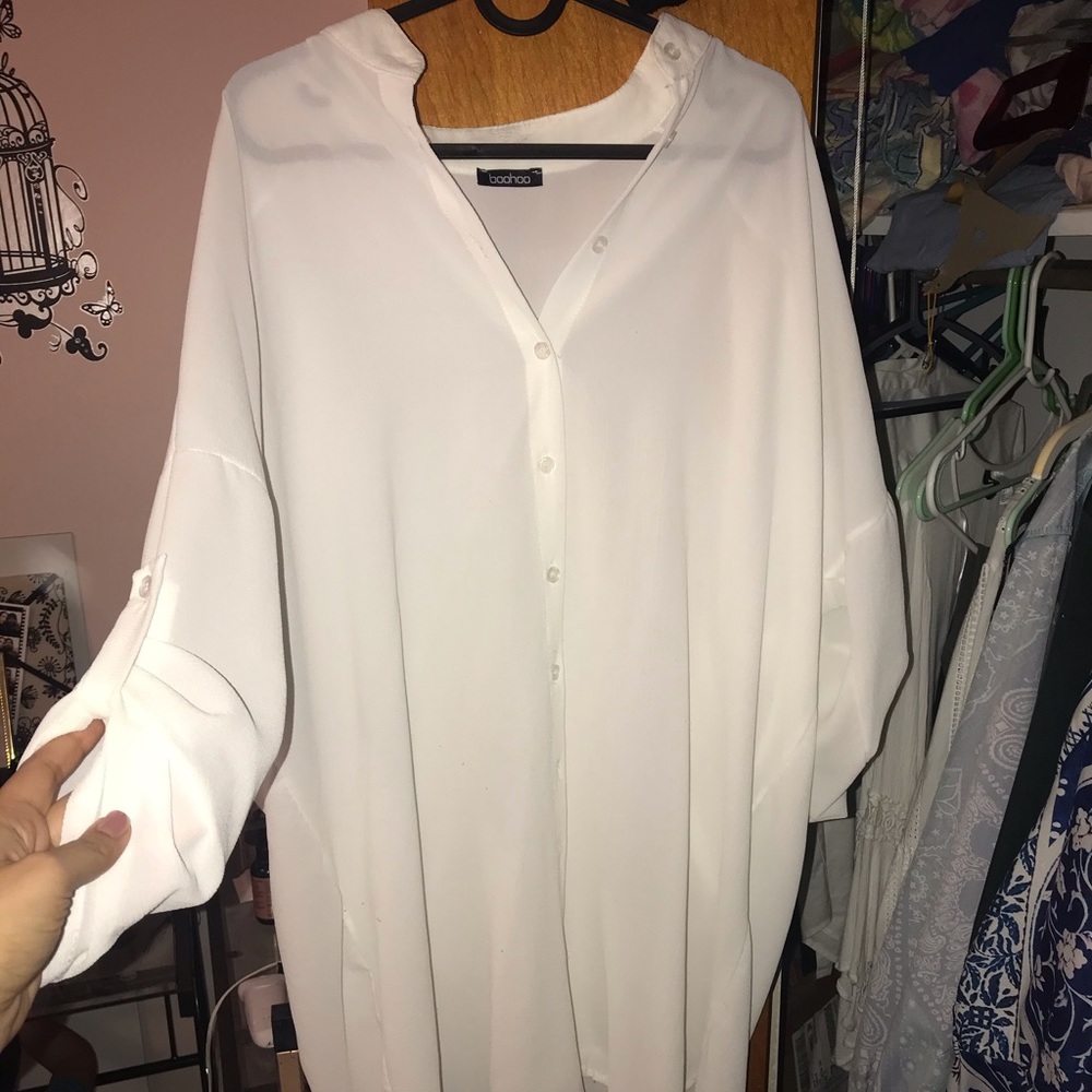 white blouse